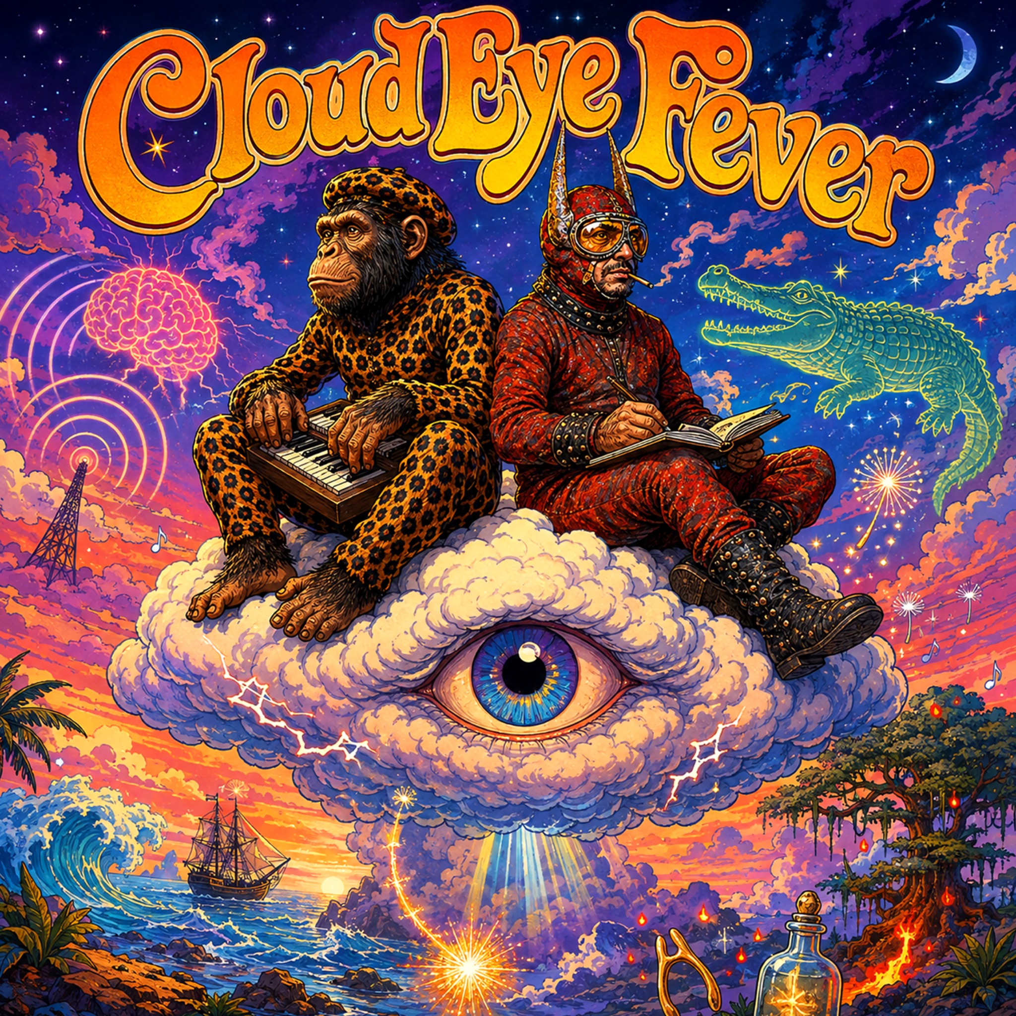Animal Crossing Island — Cloud Eye Fever album cover