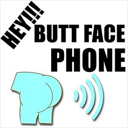 Hey Butt Face Phone by The Telephone Company ringtone artwork
