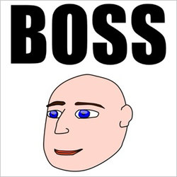 Original cover art for Boss by My Funny Telephone Phone