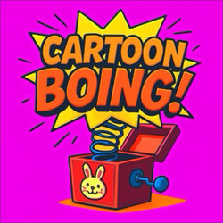 Original cover art for Cartoon Boing by RRAI