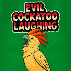 Original cover art for Evil Cockatoo Laughing by RRAI