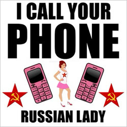 Original cover art for I Call Your Phone Russian Lady by Russian Phone Girl