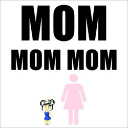 Original cover art for Mom Mom Mom by Funny Phone