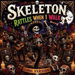 Cover artwork for Skeleton Rattles When I Walk (Long Version) by Vampire Halloween