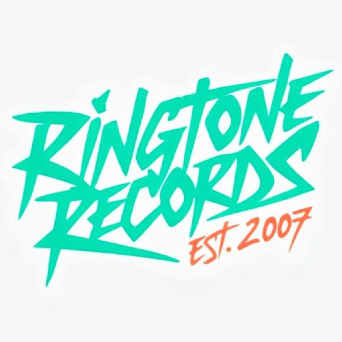 Original Ringtone Records logo with turquoise lettering and an Est. 2007 inscription.
