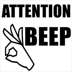 Cover artwork for Attention Beep by Texting Tones
