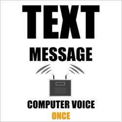 Text Message Computer Voice Once text tone cover by My Robot Phone